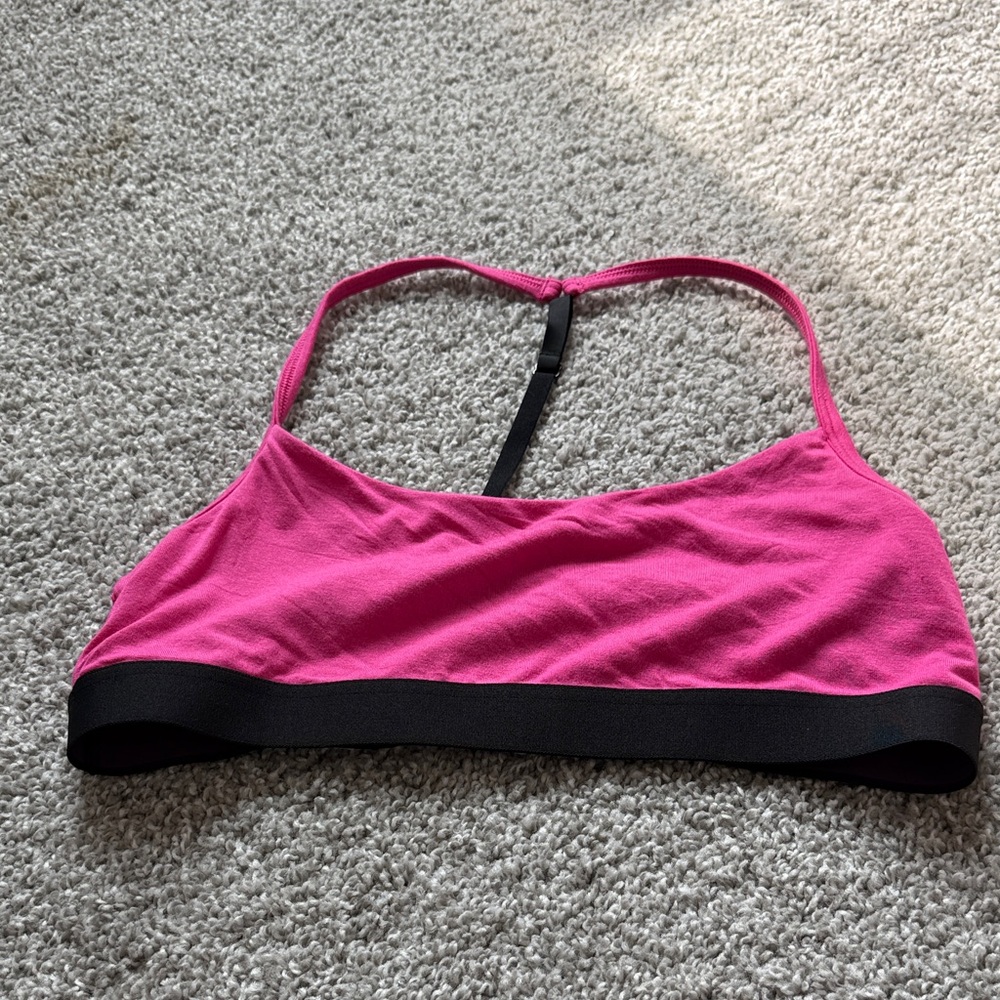 MeUndies Hot Pink Racerback Bralette size L